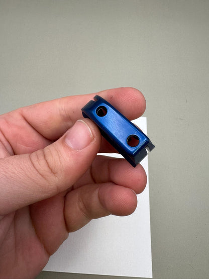 Custom Products ASA Rail/Mount-Satin Blue