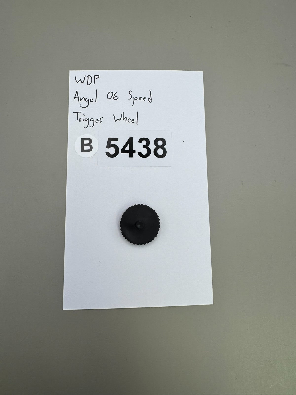 WDP Angel 06 Speed Trigger Wheel-Matte Black