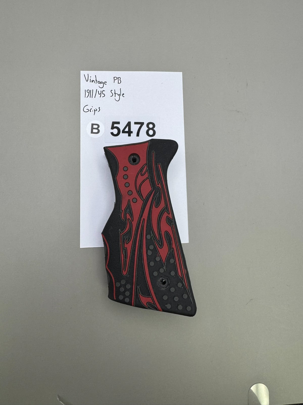 Vintage PB 1911/45 Style Grips-Black