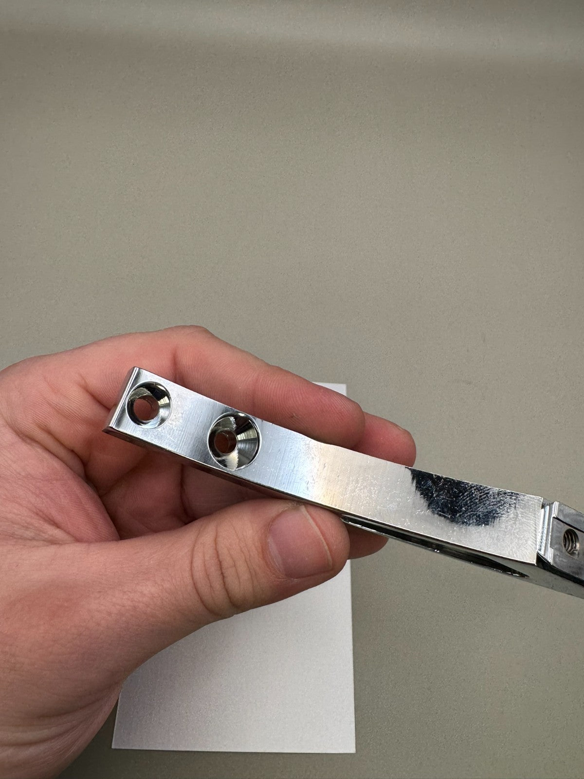 Vintage PB ASA Rail/Drop-Gloss Silver