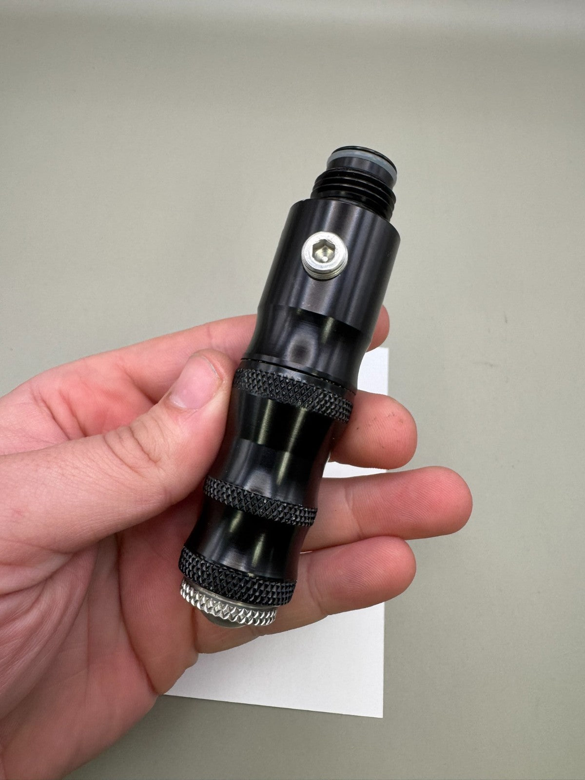 Center Flag PB Inline HPR-Satin Black