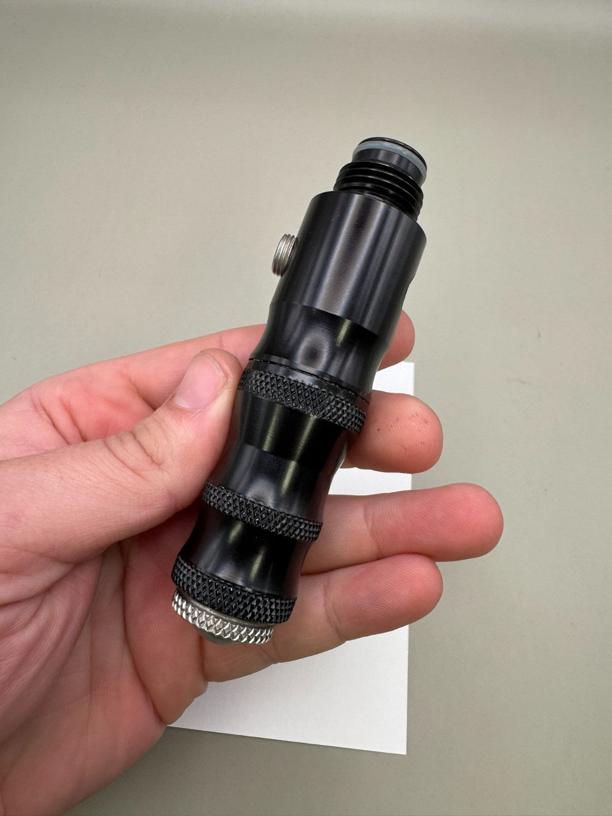 Center Flag PB Inline HPR-Satin Black
