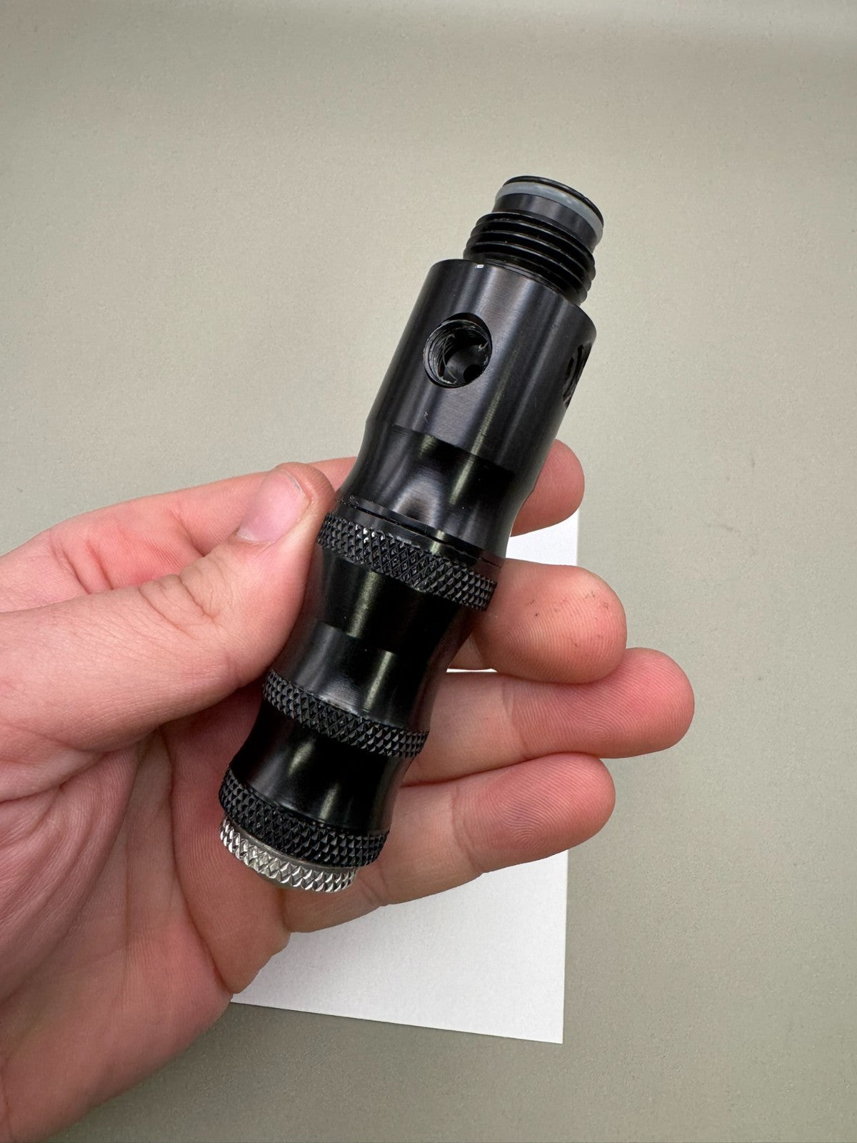 Center Flag PB Inline HPR-Satin Black