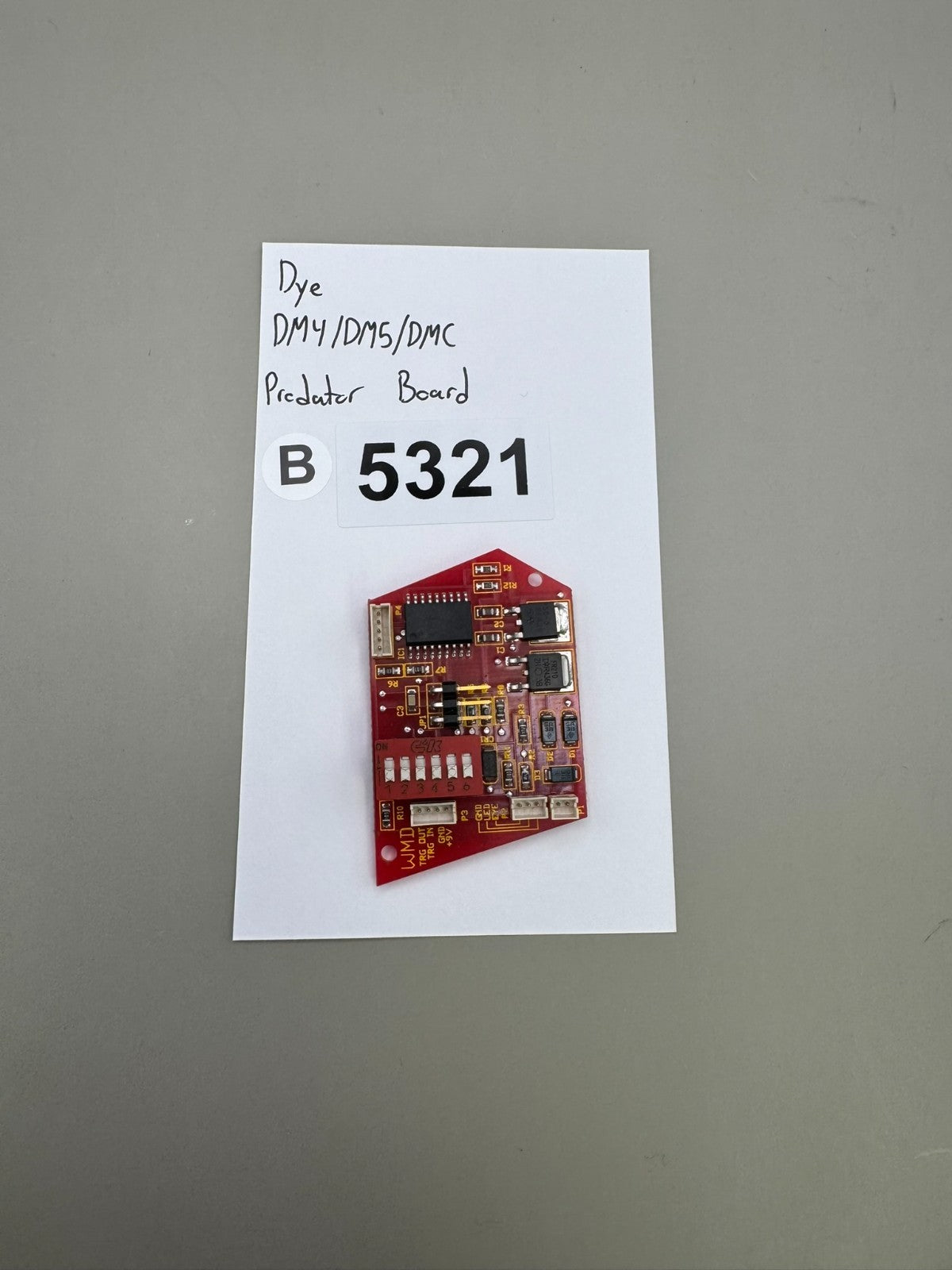 Dye DM4/DM5/DMC Predator Board