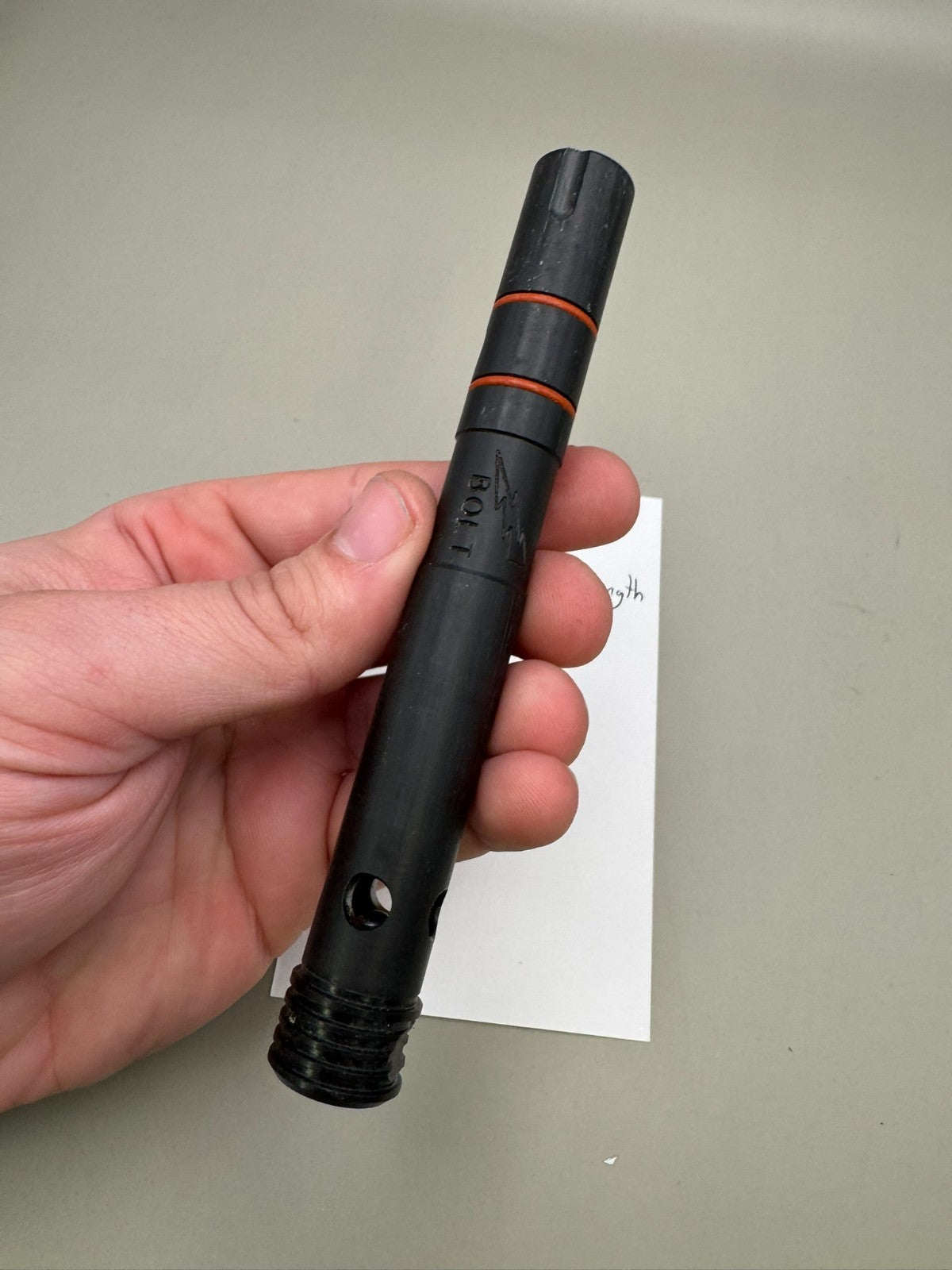 AKA LMP Autococker Lightning Bolt-EVO Length-Matte Black