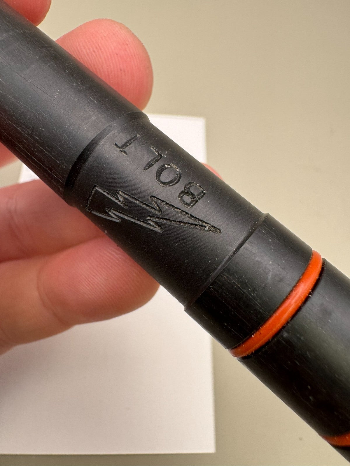 AKA LMP Autococker Lightning Bolt-EVO Length-Matte Black