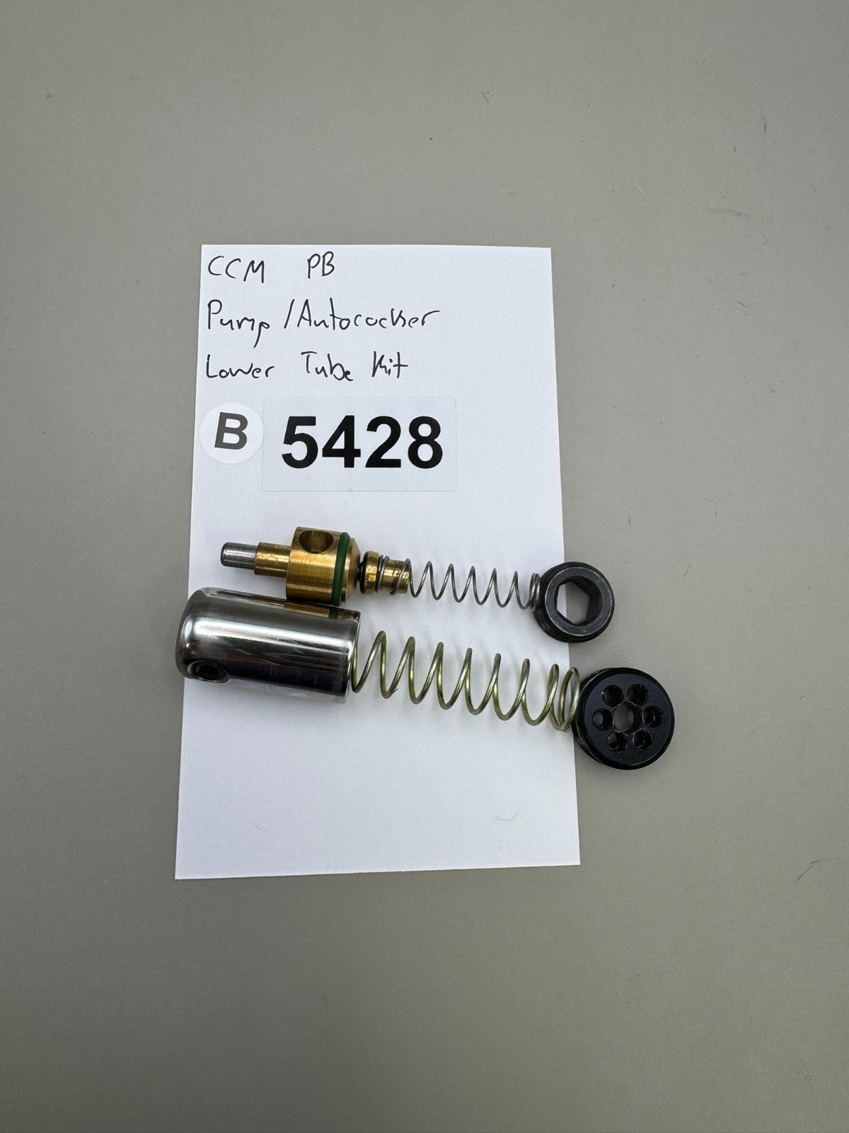 CCM PB Pump/Autococker Lower Tube Kit