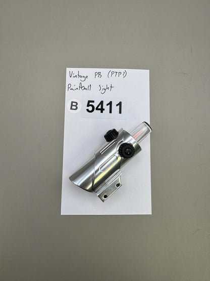 Vintage PB Zion Paintball Sight-Gloss Silver