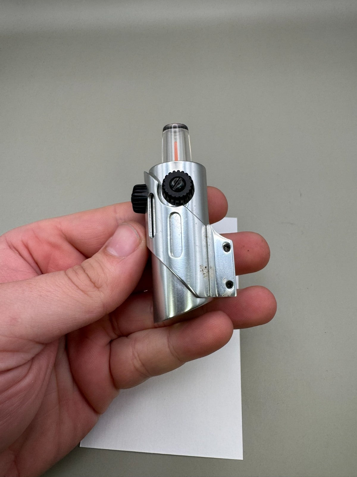 Vintage PB Zion Paintball Sight-Gloss Silver