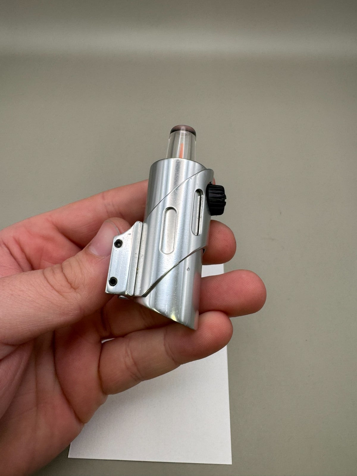 Vintage PB Zion Paintball Sight-Gloss Silver