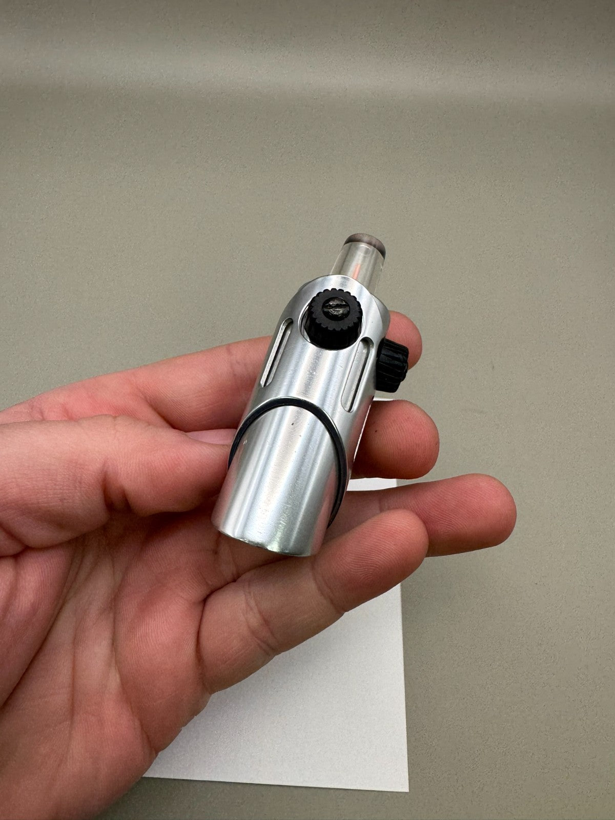Vintage PB Zion Paintball Sight-Gloss Silver