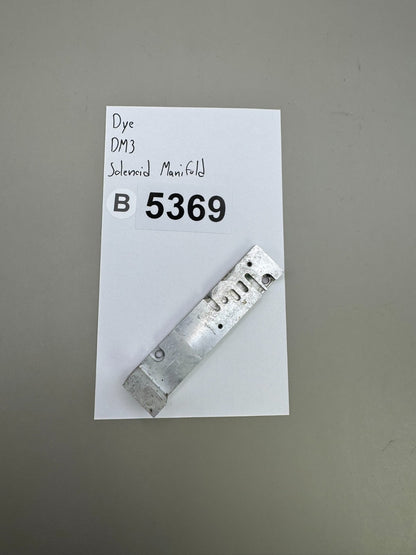 Dye DM3 Solenoid Manifold-Silver