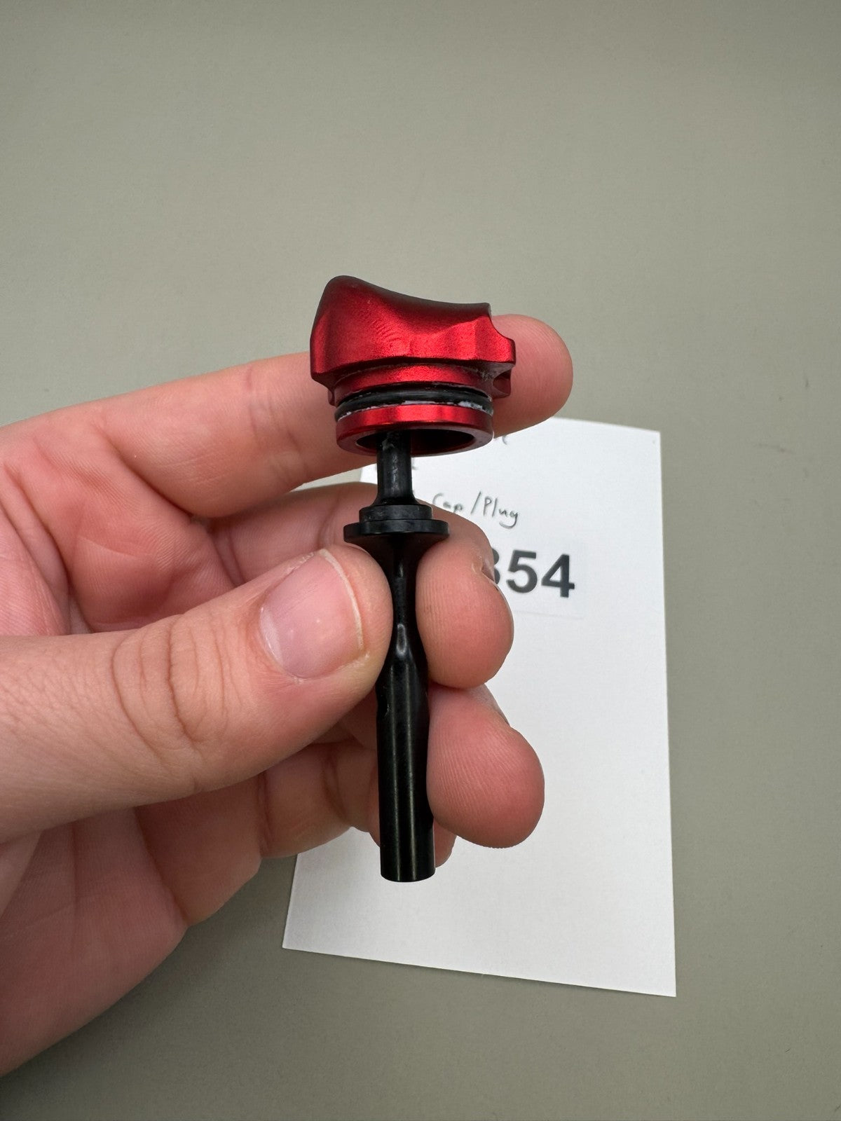 Planet Eclipse LV 1 Front Cap/Plug-Gloss Red