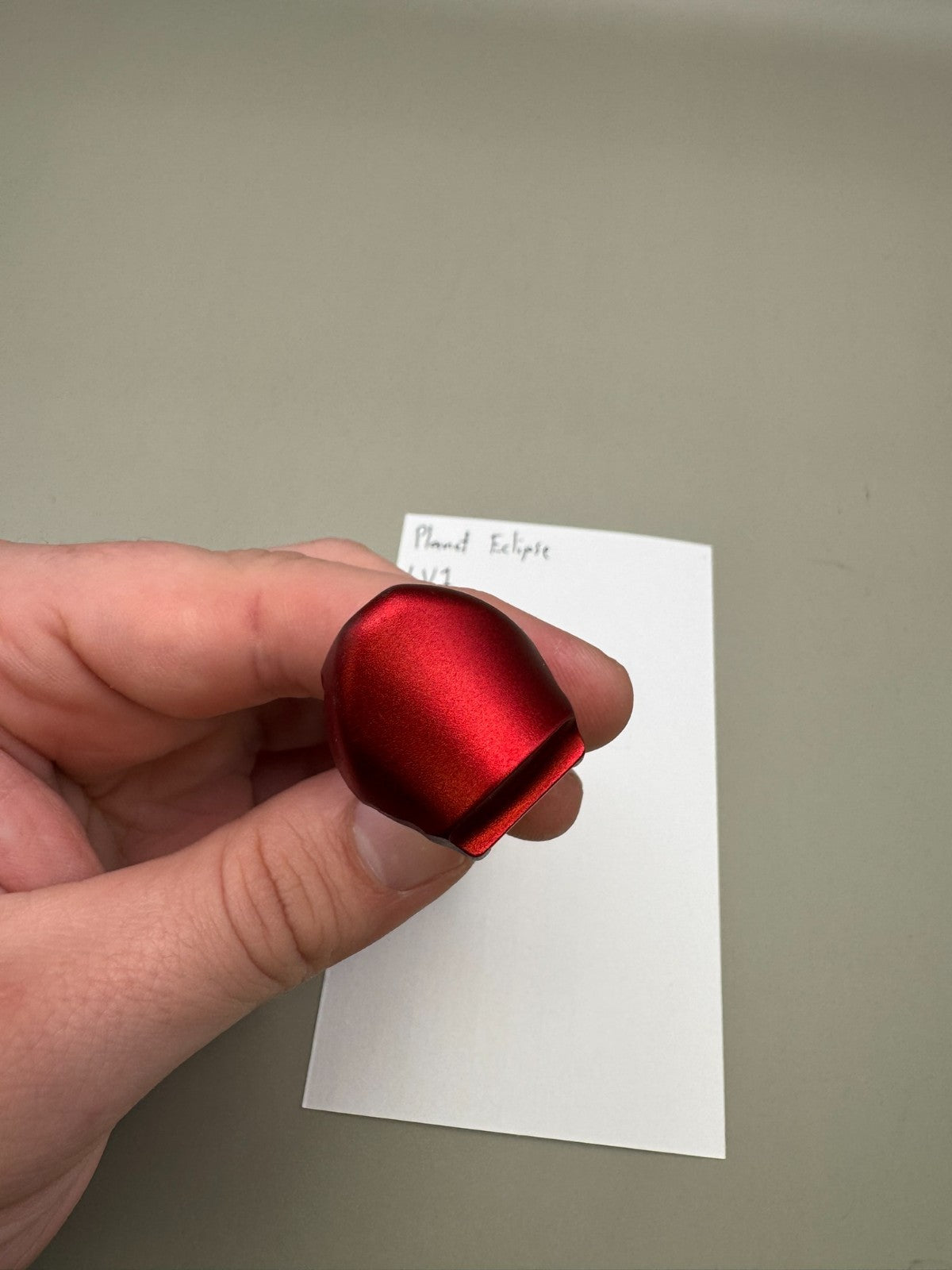 Planet Eclipse LV 1 Front Cap/Plug-Gloss Red