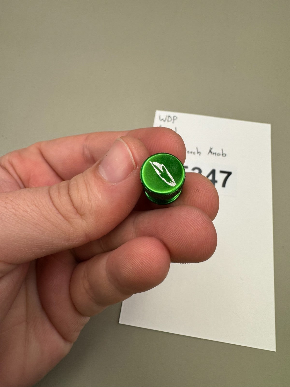WDP Angel KAPP Breech Knob-Green