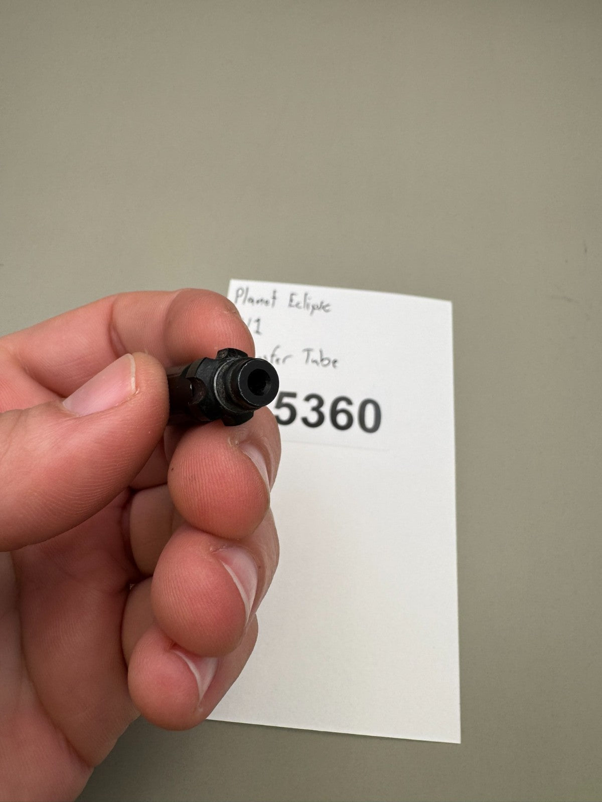 Planet Eclipse LV 1 Transfer Tube-Satin Black