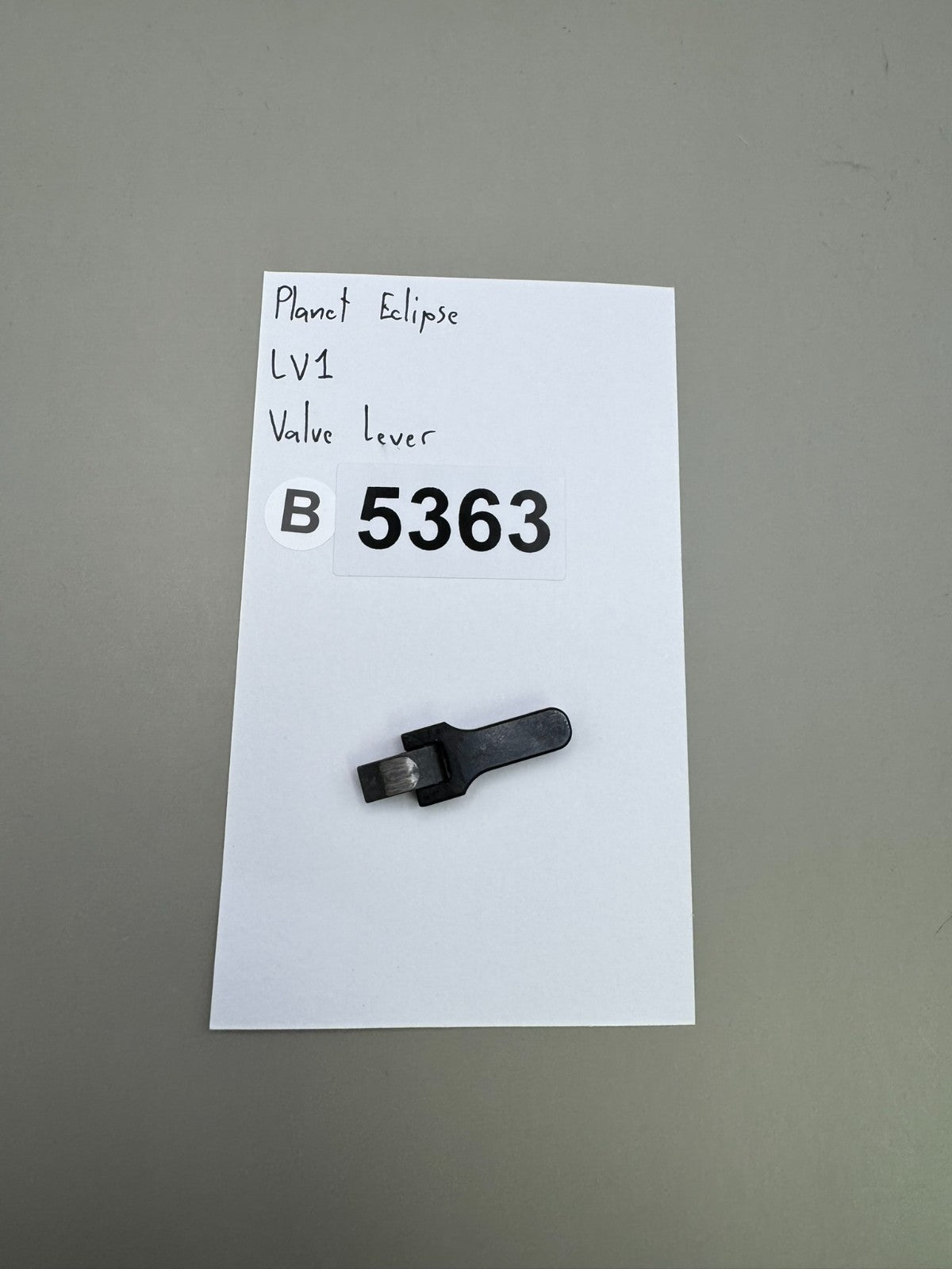 Planet Eclipse LV 1 Valve Lever-Satin Black