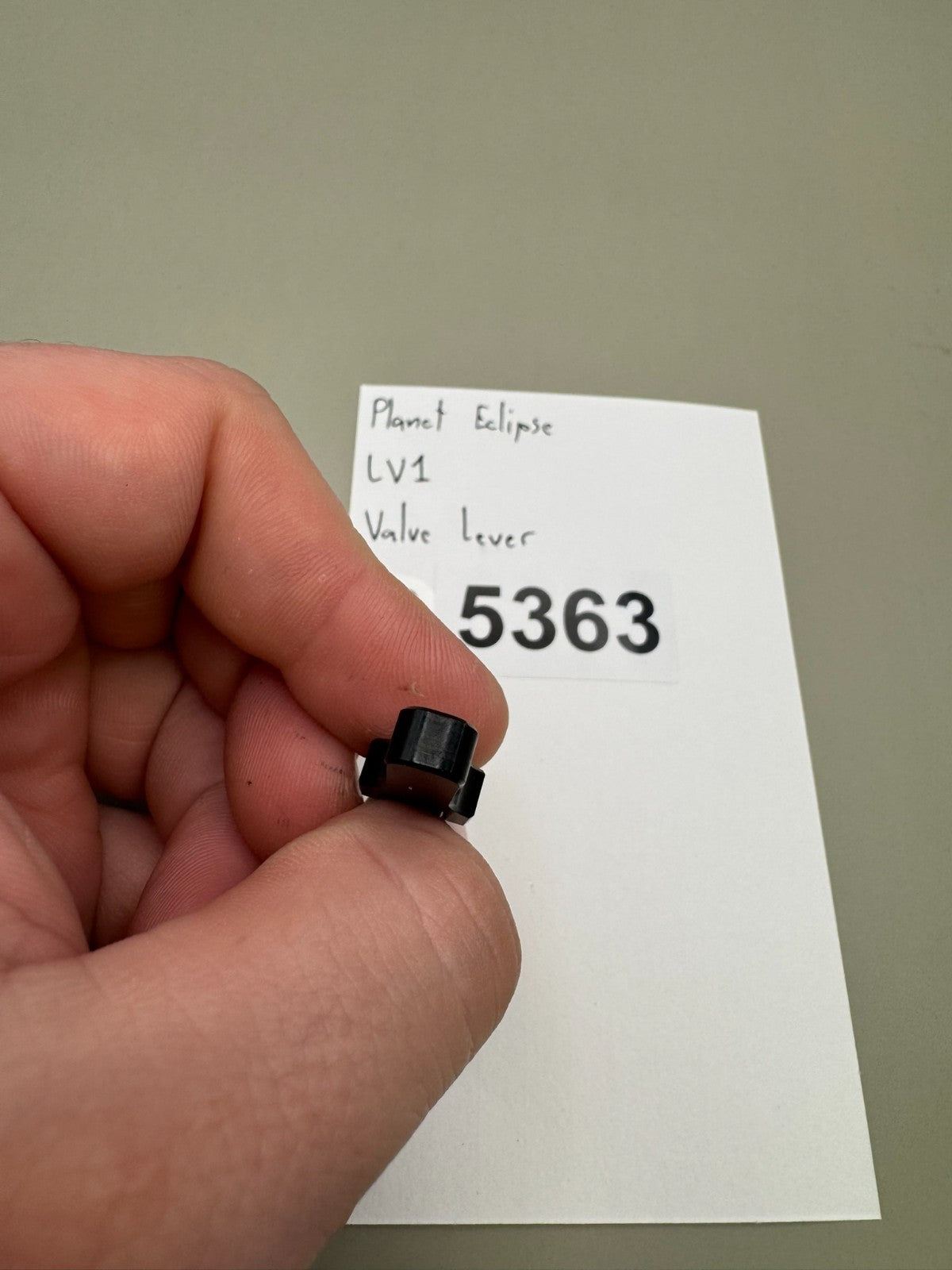 Planet Eclipse LV 1 Valve Lever-Satin Black