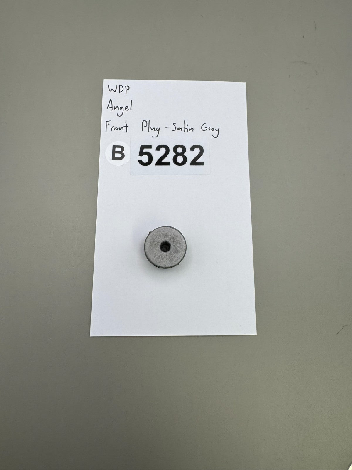 WDP Angel Front Plug-Satin Grey