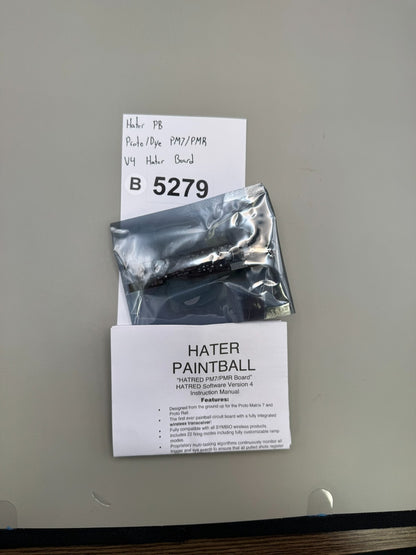 Hater PB Proto/Dye PM7/PMR V4 Hater Board