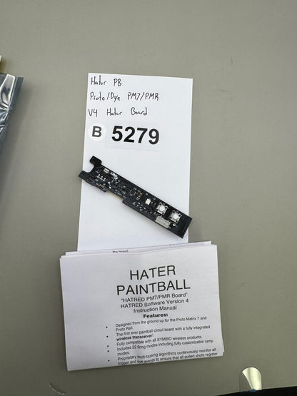 Hater PB Proto/Dye PM7/PMR V4 Hater Board
