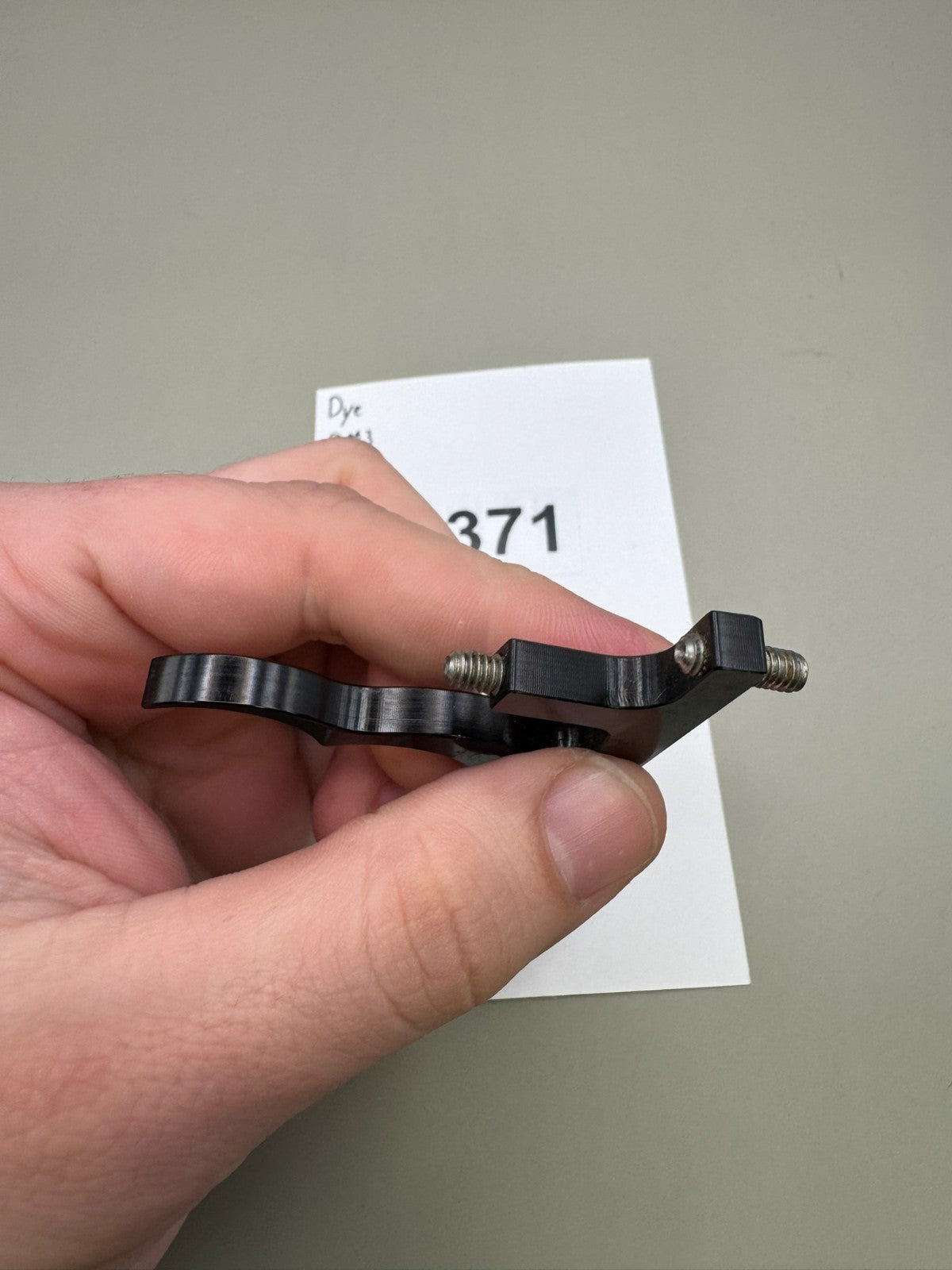 Dye DM3 Trigger-Satin Black