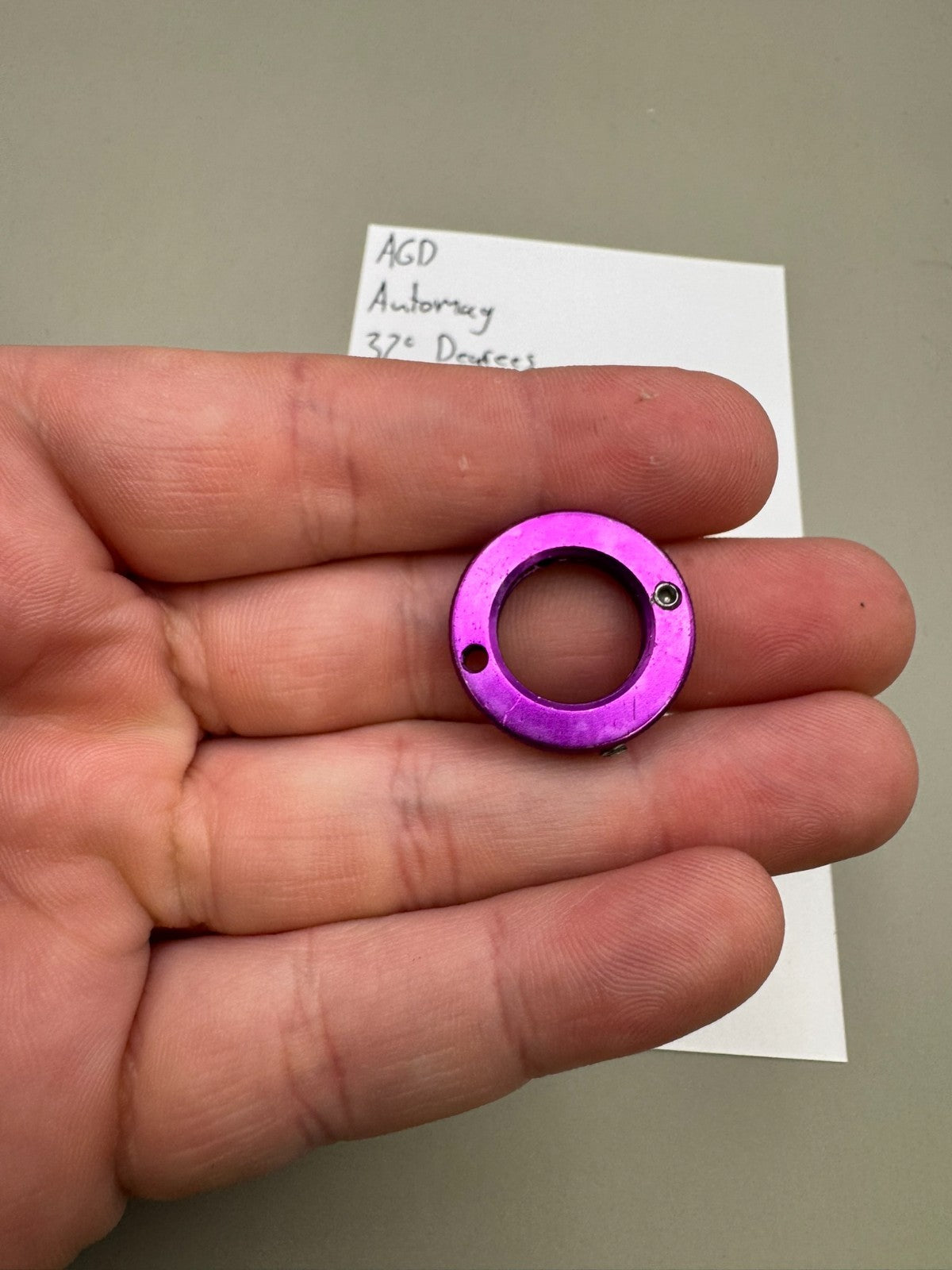 AGD Automag 32 Â° Degrees Tournament Lock-Purple