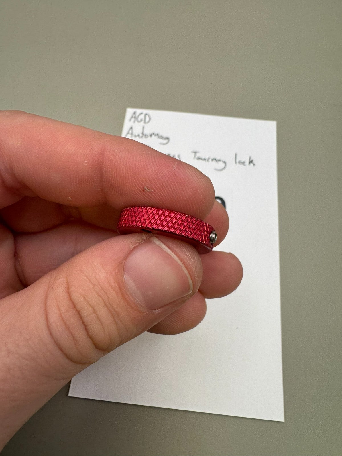 AGD Automag 32 ° Degrees Tourney Lock-Red