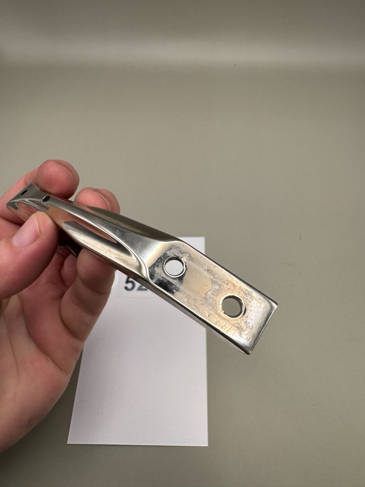 Custom Products ASA Rail/Drop-Gloss Silver