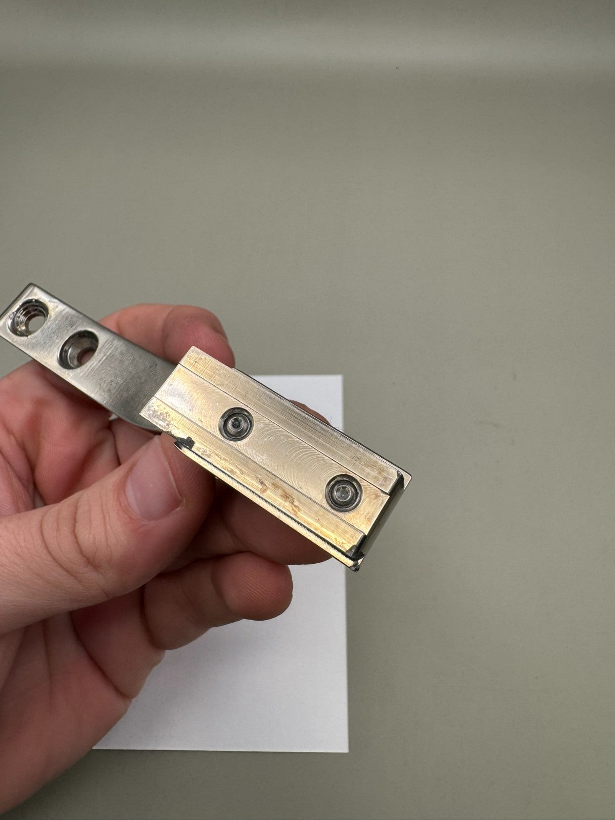 Custom Products ASA Rail/Drop-Gloss Silver