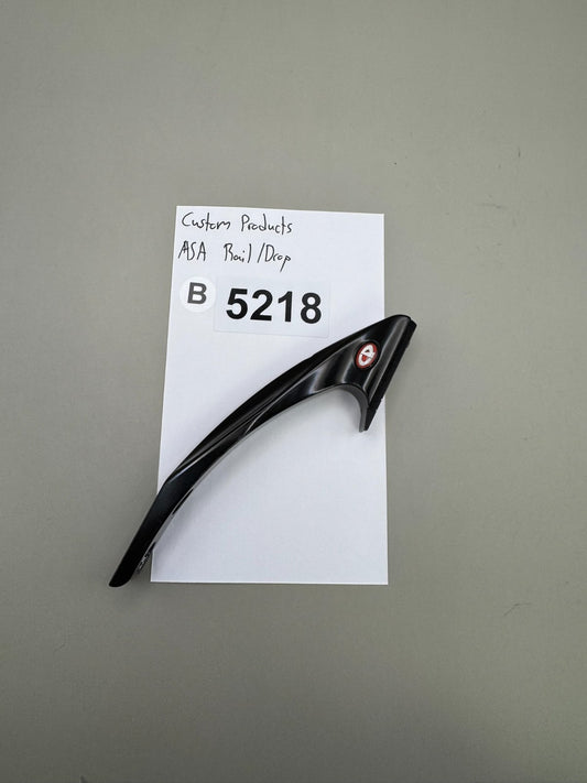 Custom Products ASA Rail/Drop-Gloss Black