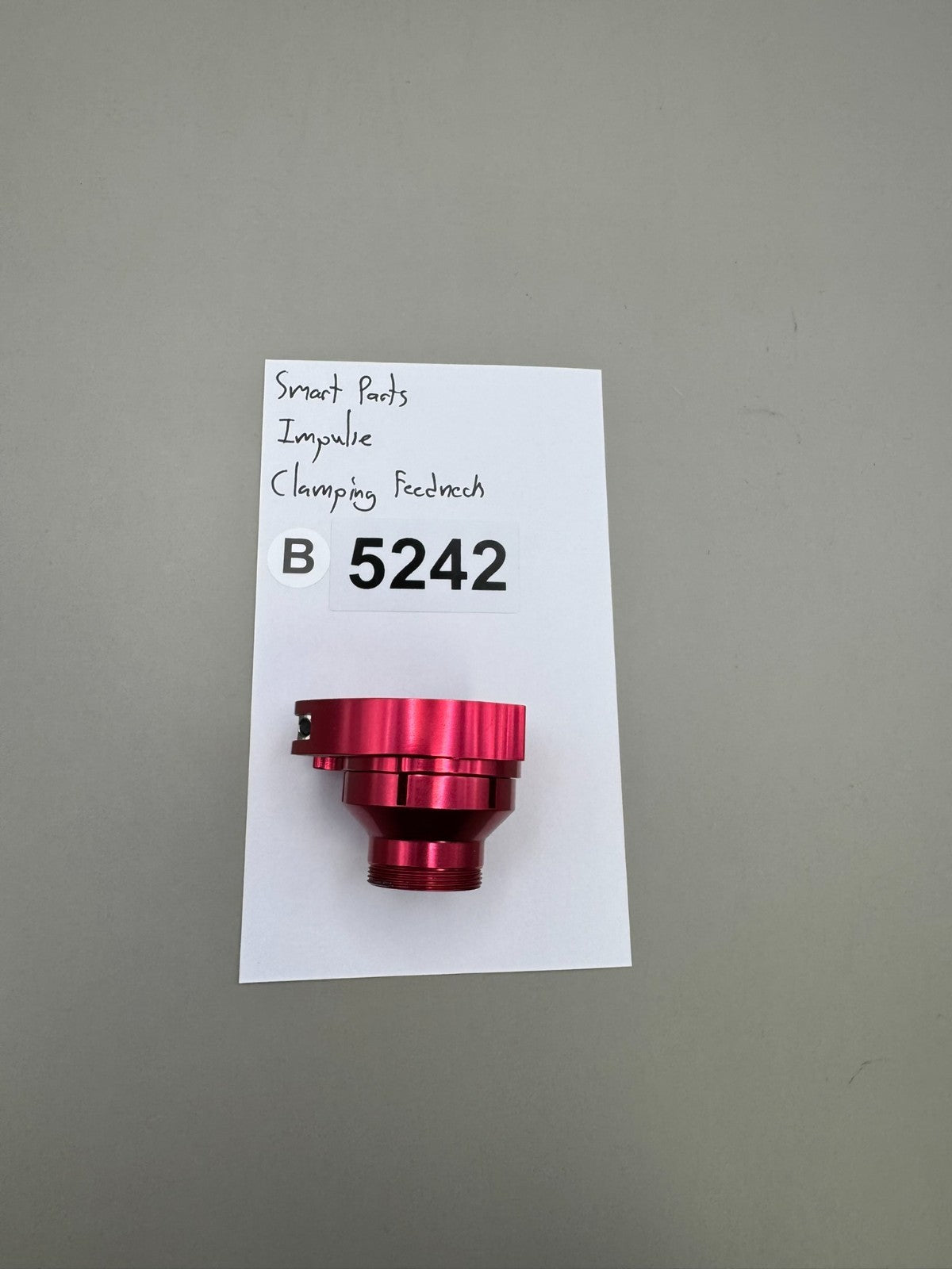 Smart Parts Impulse Clamping Feedneck-Gloss Red