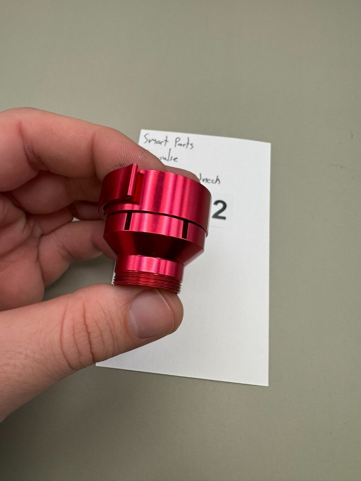 Smart Parts Impulse Clamping Feedneck-Gloss Red