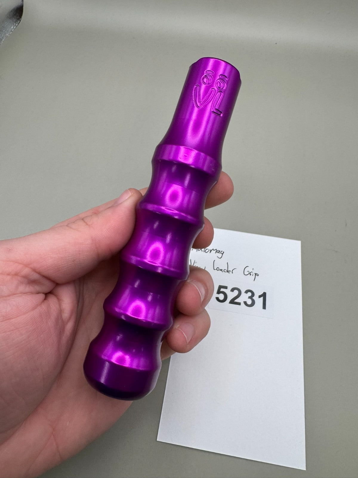 AGD Automag View Loader Grip-Gloss Purple
