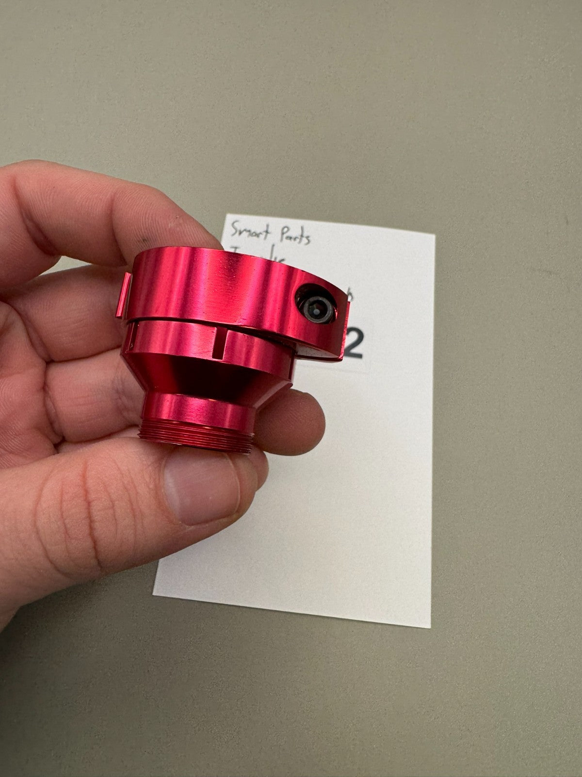 Smart Parts Impulse Clamping Feedneck-Gloss Red