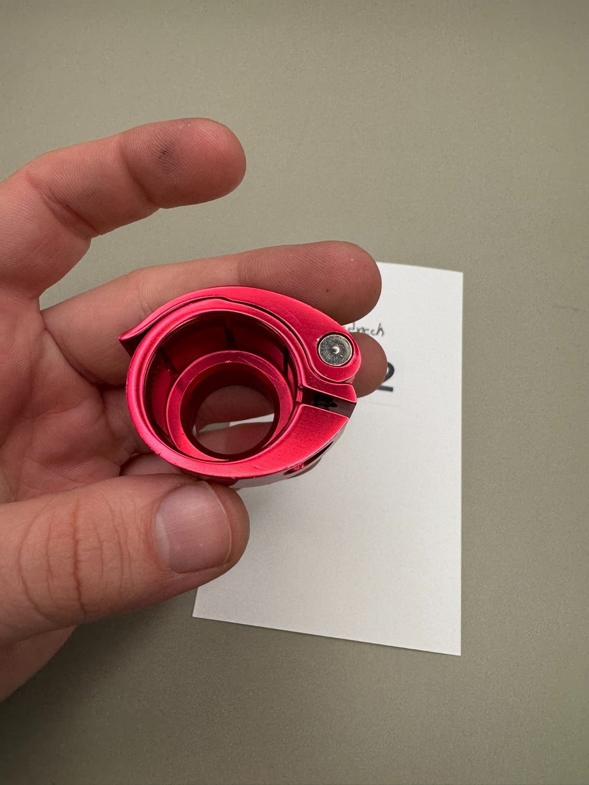 Smart Parts Impulse Clamping Feedneck-Gloss Red