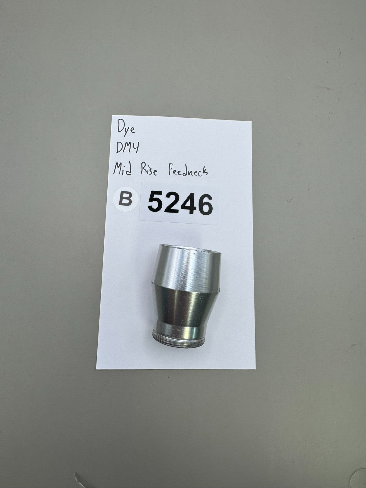 Dye DM4 Mid Rise Feedneck-Gloss Silver