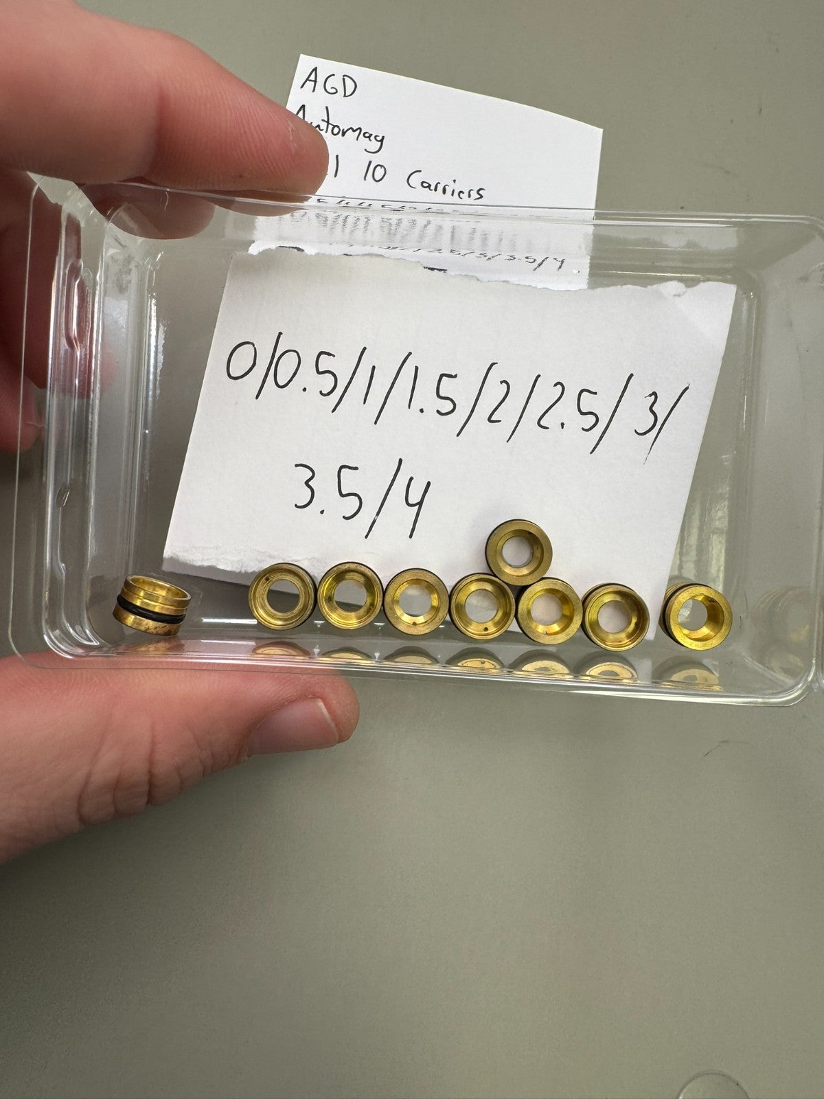 AGD Automag Level 10 Carriers 0/0.5/1/1.5/2/2.5/3/3.5/4