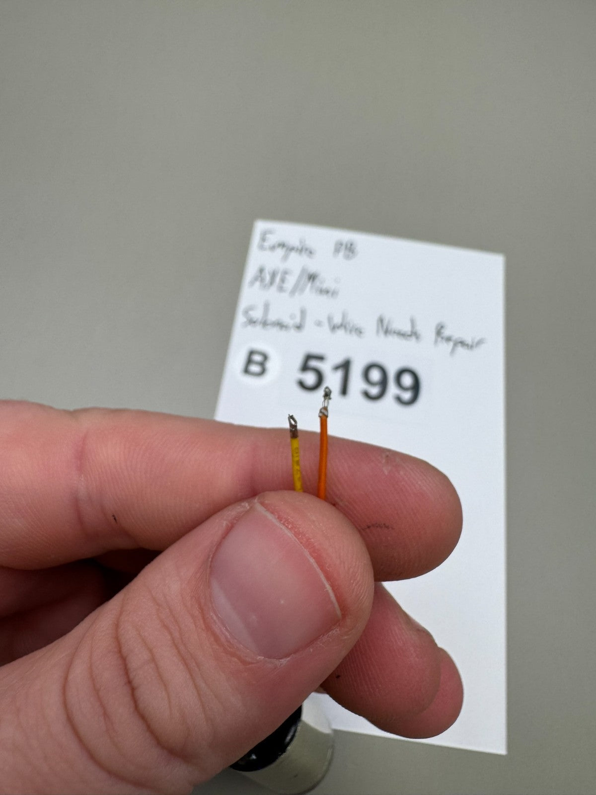 Empire PB AXE/Mini Solenoid-Wire Needs Repair