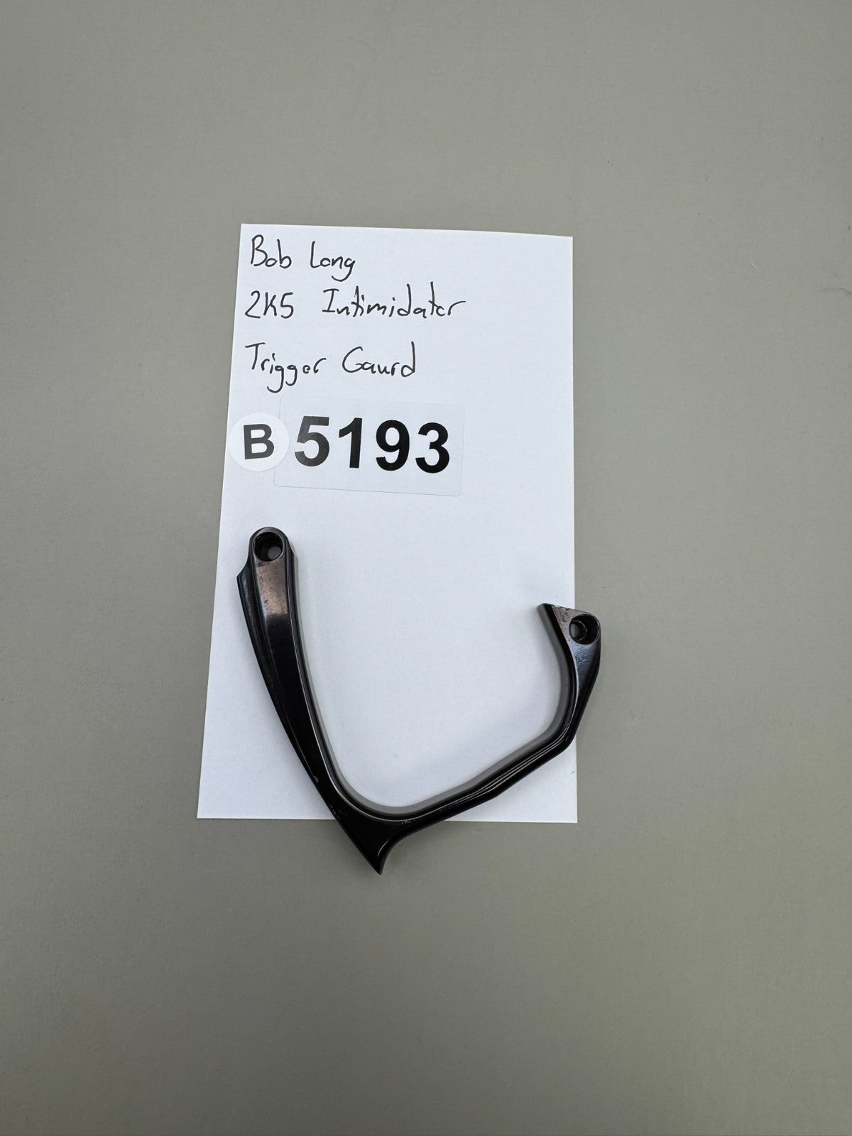 Bob Long 2K5 Intimidator Trigger Gaurd-Satin Black