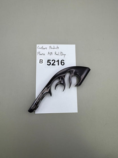 Custom Products Flame ASA Rail/Drop-Gloss Black