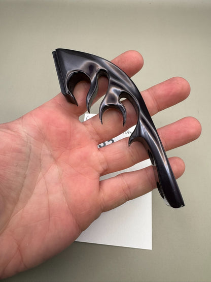 Custom Products Flame ASA Rail/Drop-Gloss Black