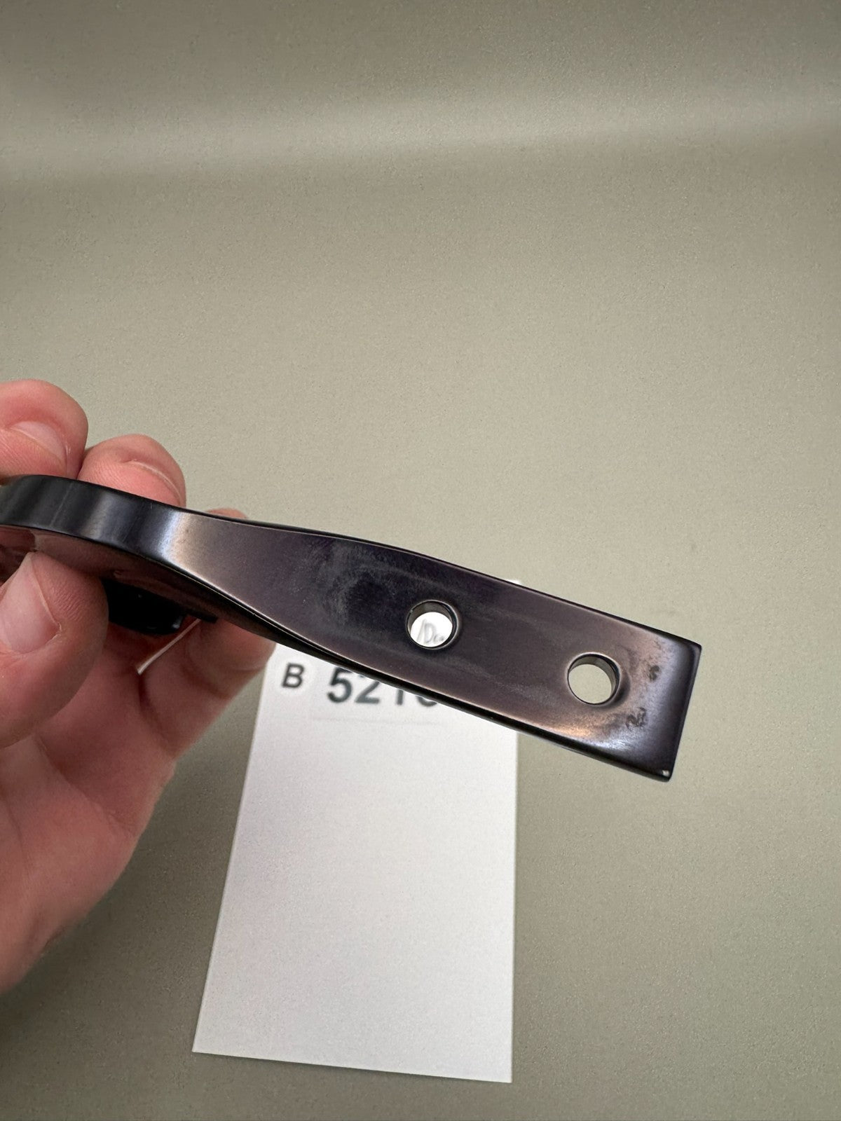Custom Products Flame ASA Rail/Drop-Gloss Black