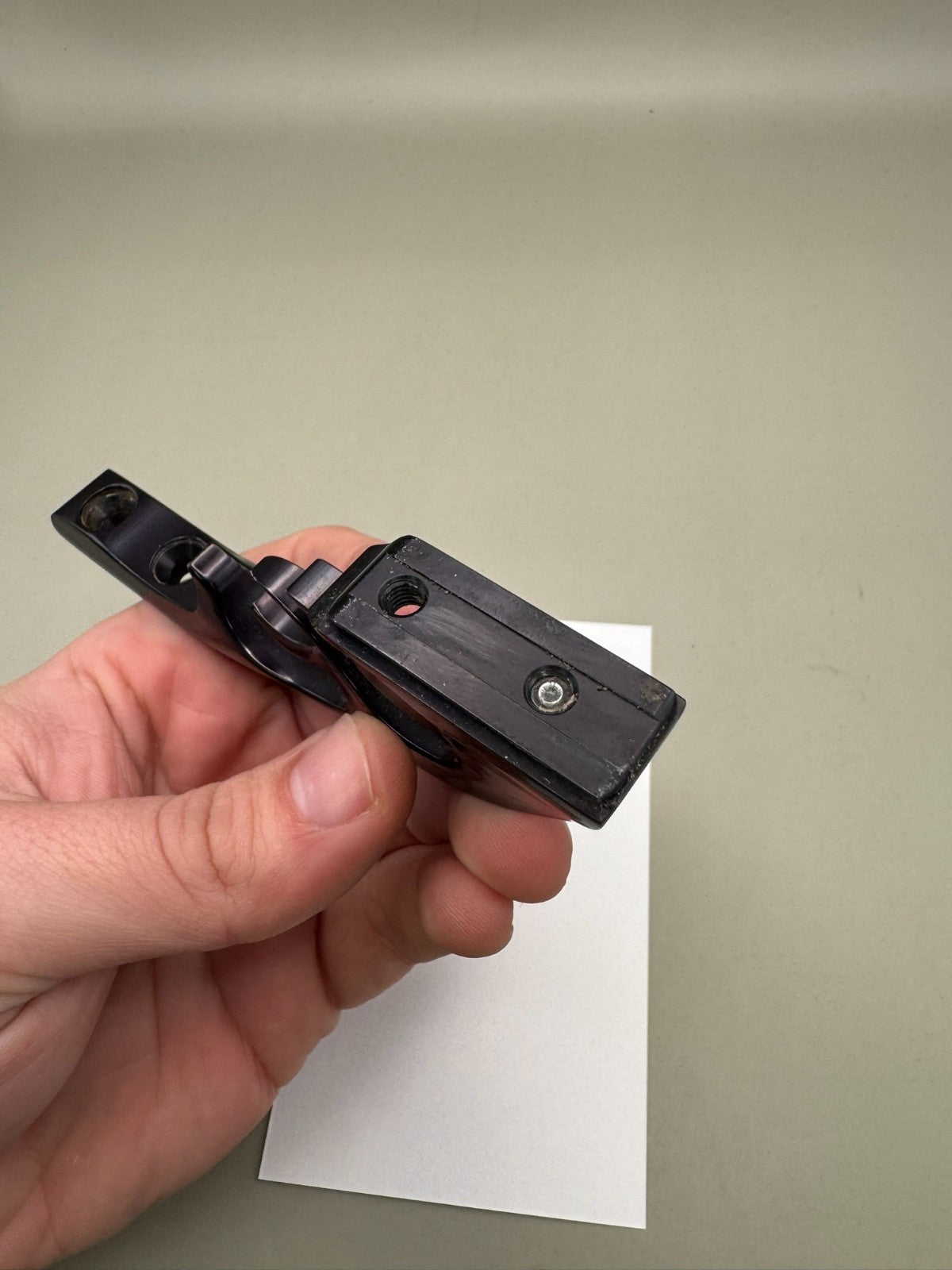 Custom Products Flame ASA Rail/Drop-Gloss Black
