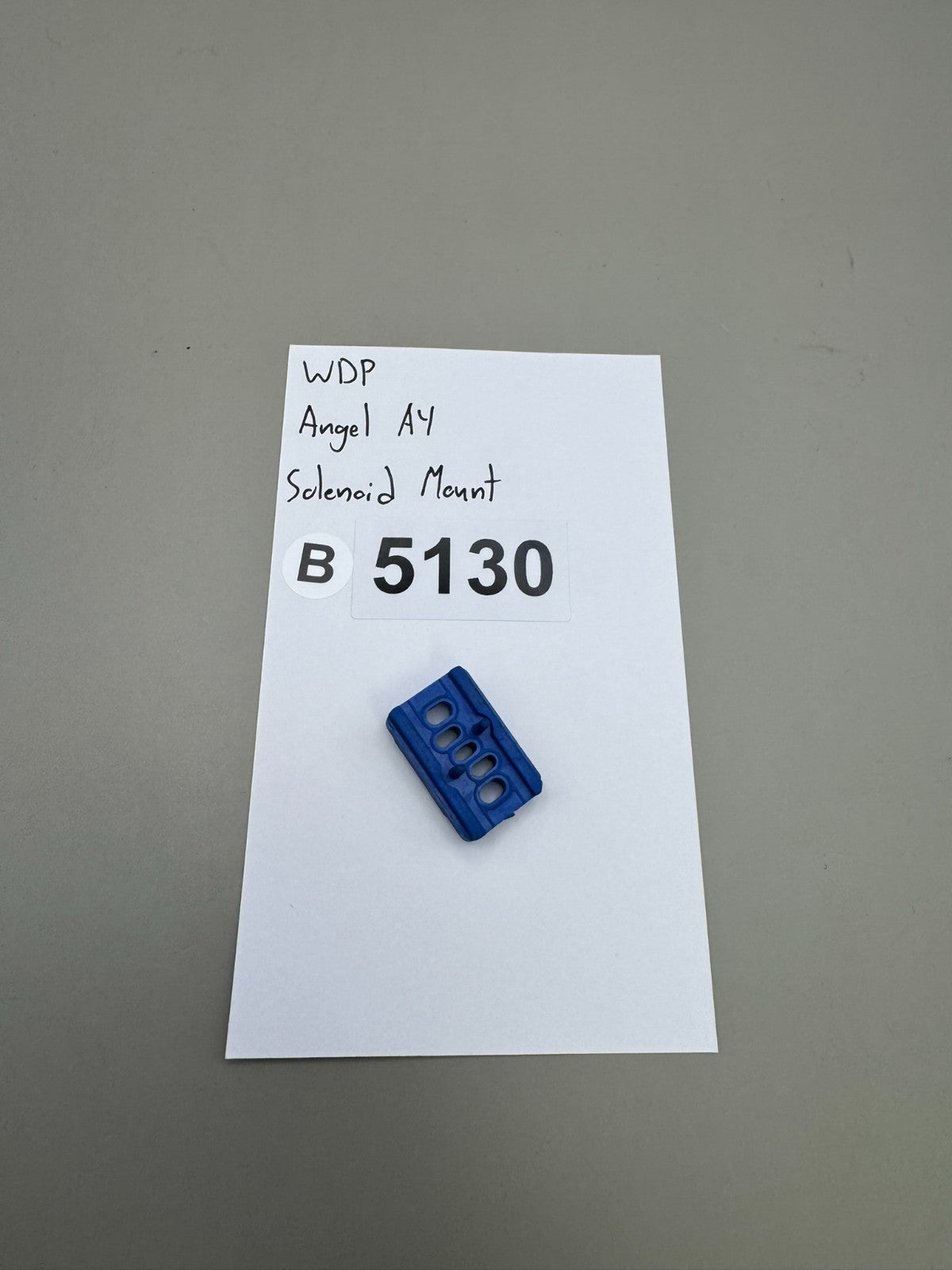 WDP Angel A4 Solenoid Mount-Matte Blue