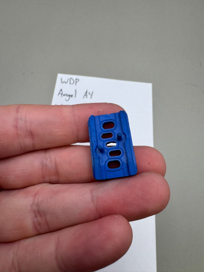 WDP Angel A4 Solenoid Mount-Matte Blue