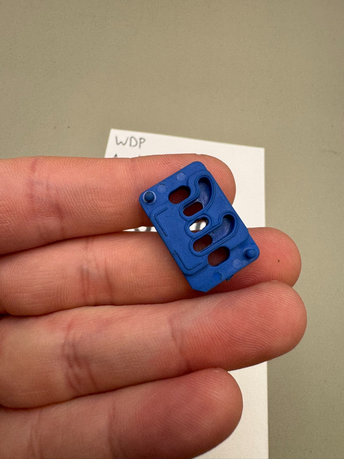 WDP Angel A4 Solenoid Mount-Matte Blue