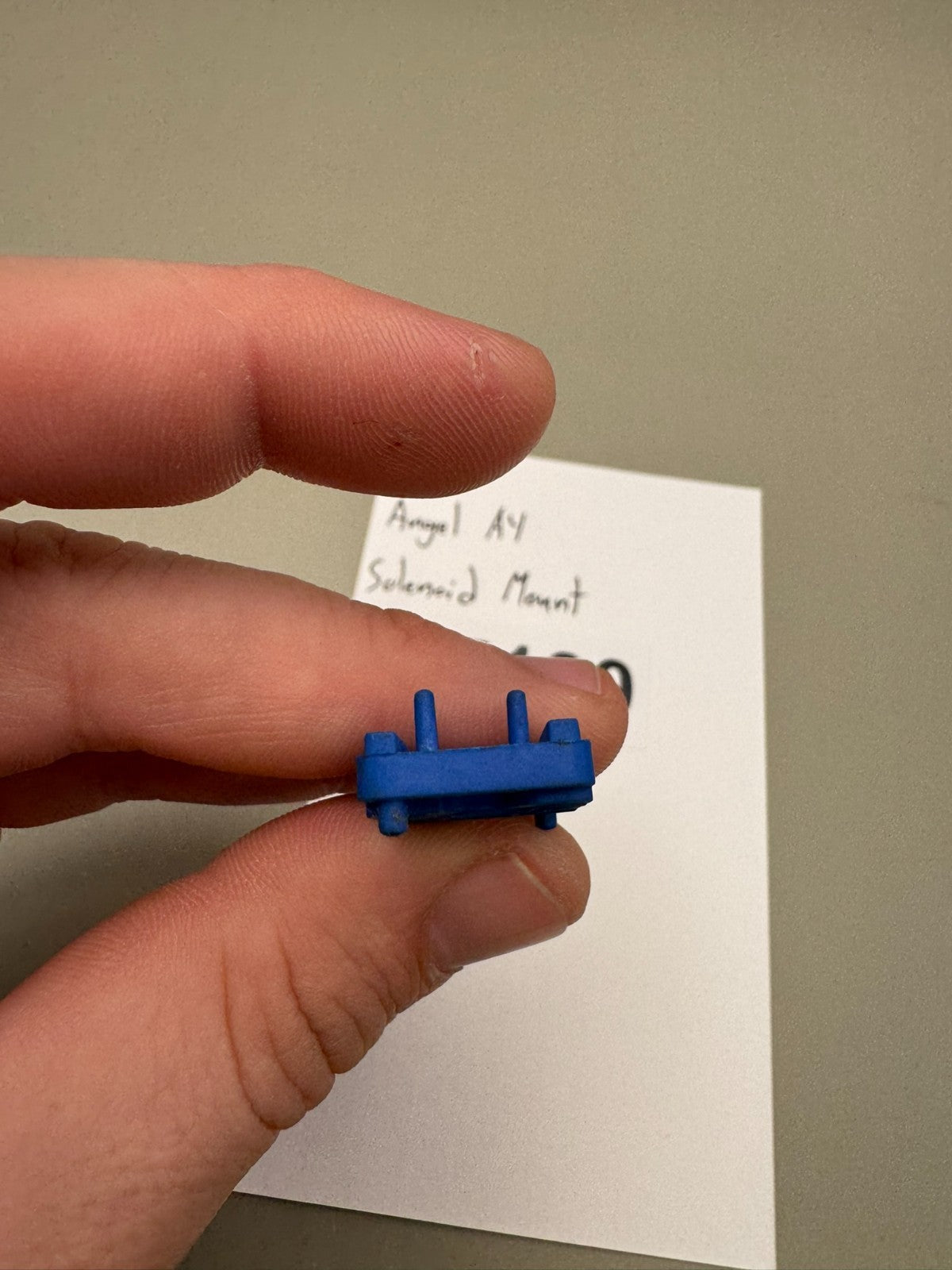 WDP Angel A4 Solenoid Mount-Matte Blue