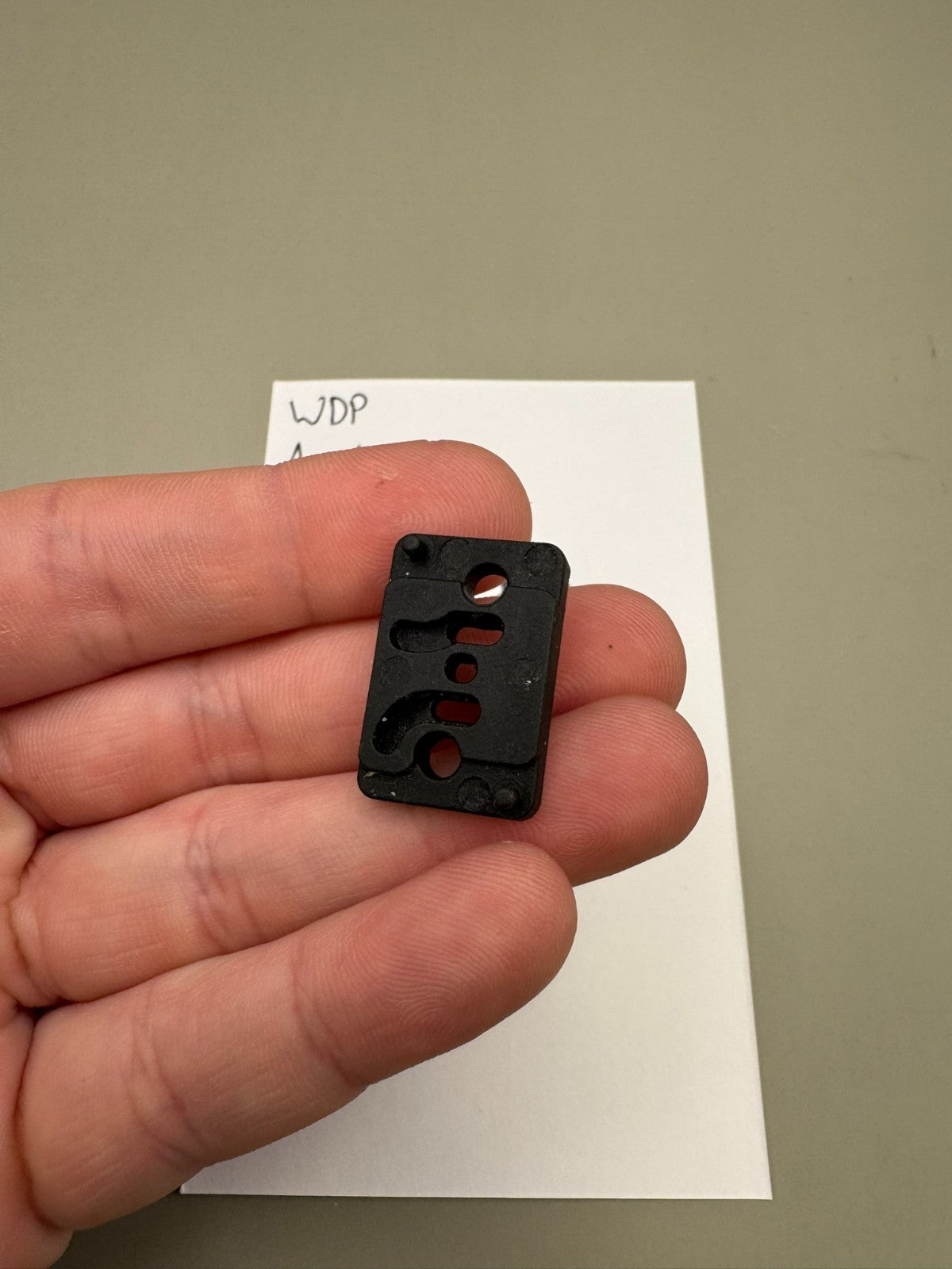 WDP Angel IR3 Solenoid Mount-Black