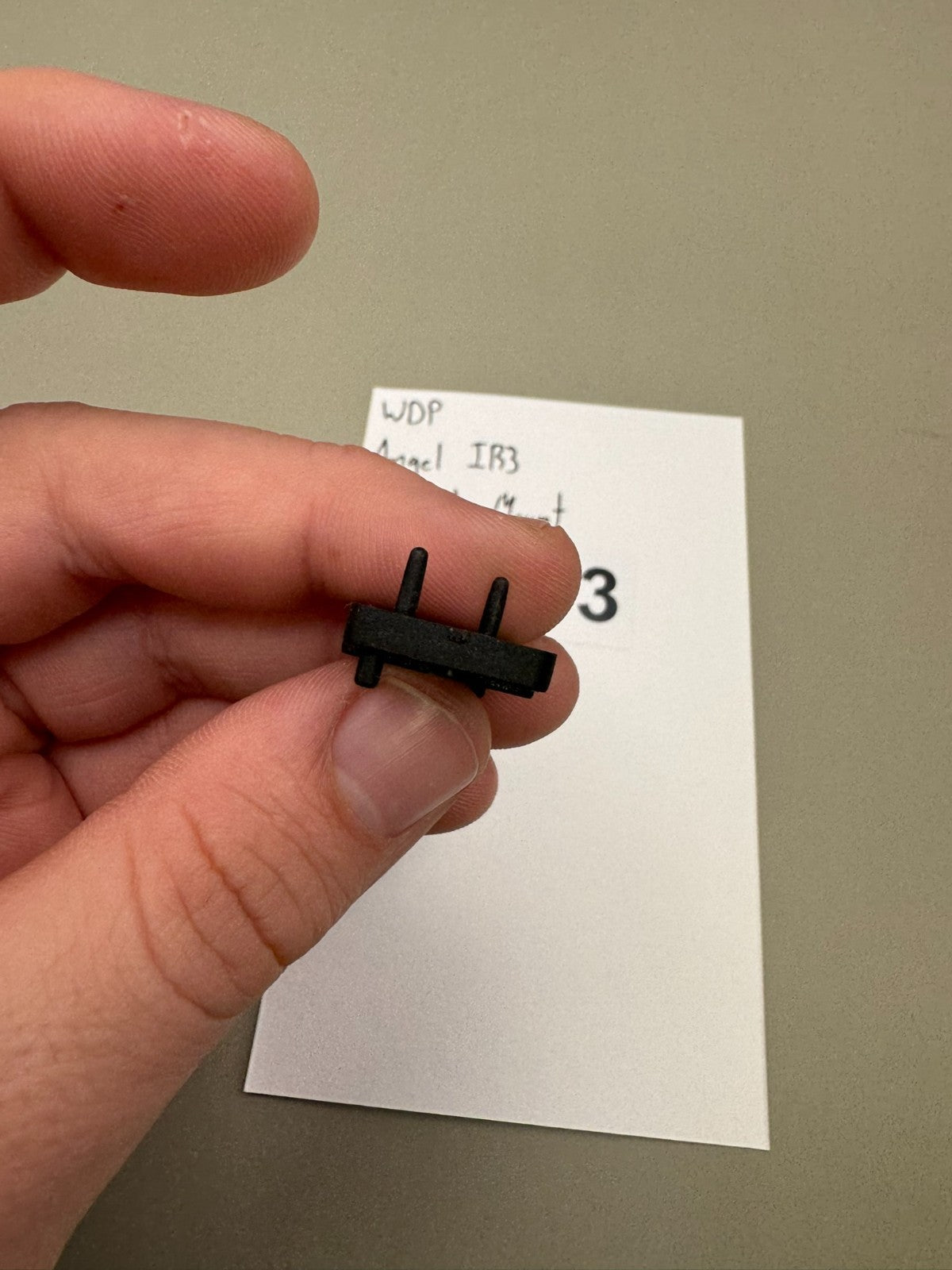 WDP Angel IR3 Solenoid Mount-Black
